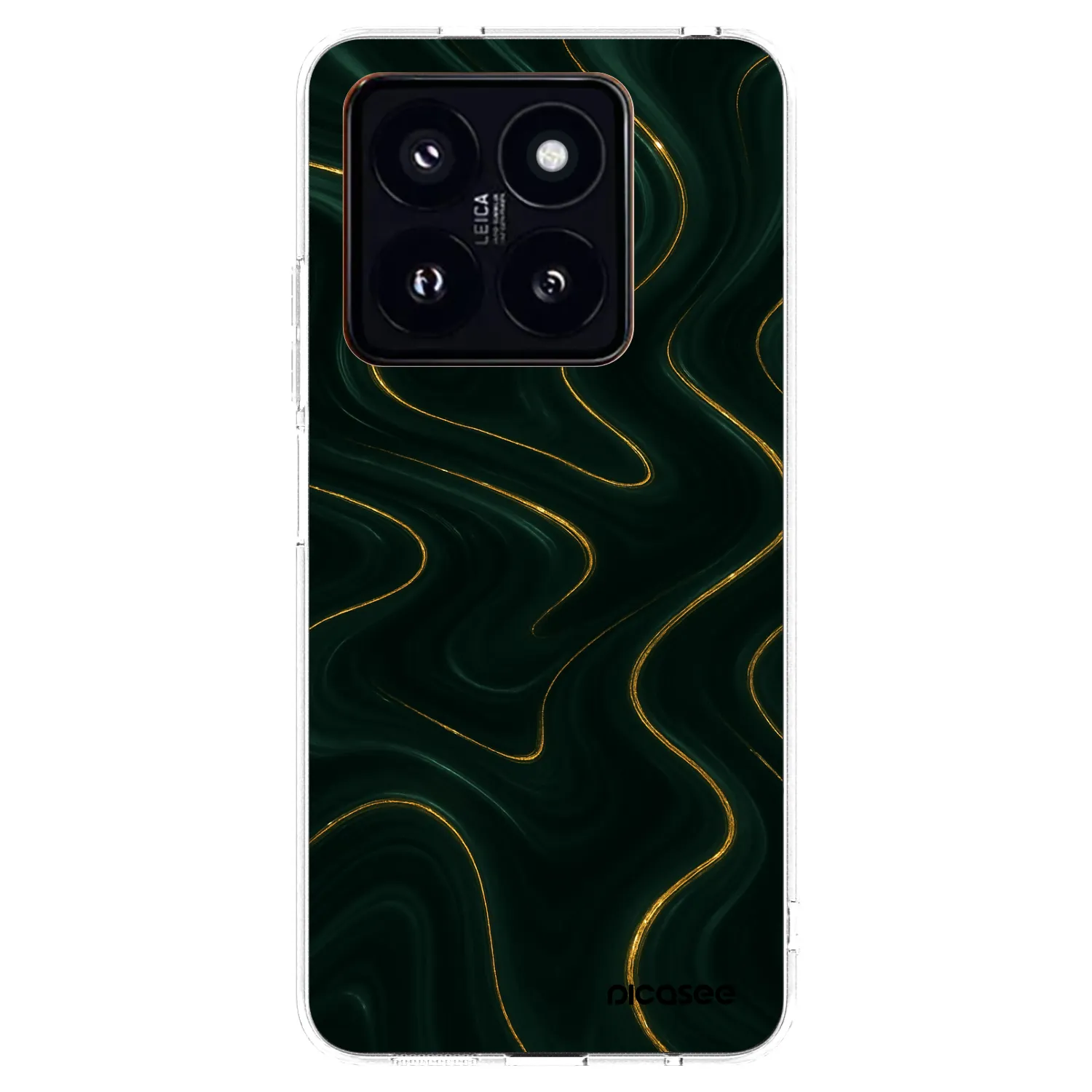 Picasee silikonski prozorni ovitek za Xiaomi 14 Pro - Vawes