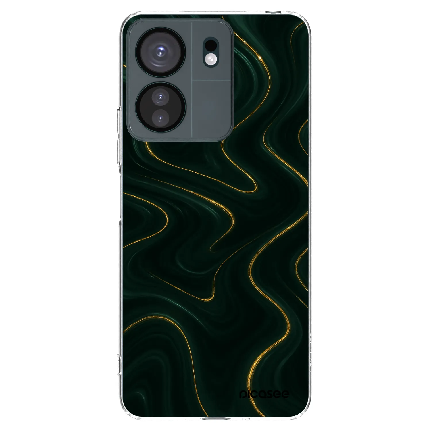 Picasee silikonski prozorni ovitek za Xiaomi Redmi 13C 4G - Vawes