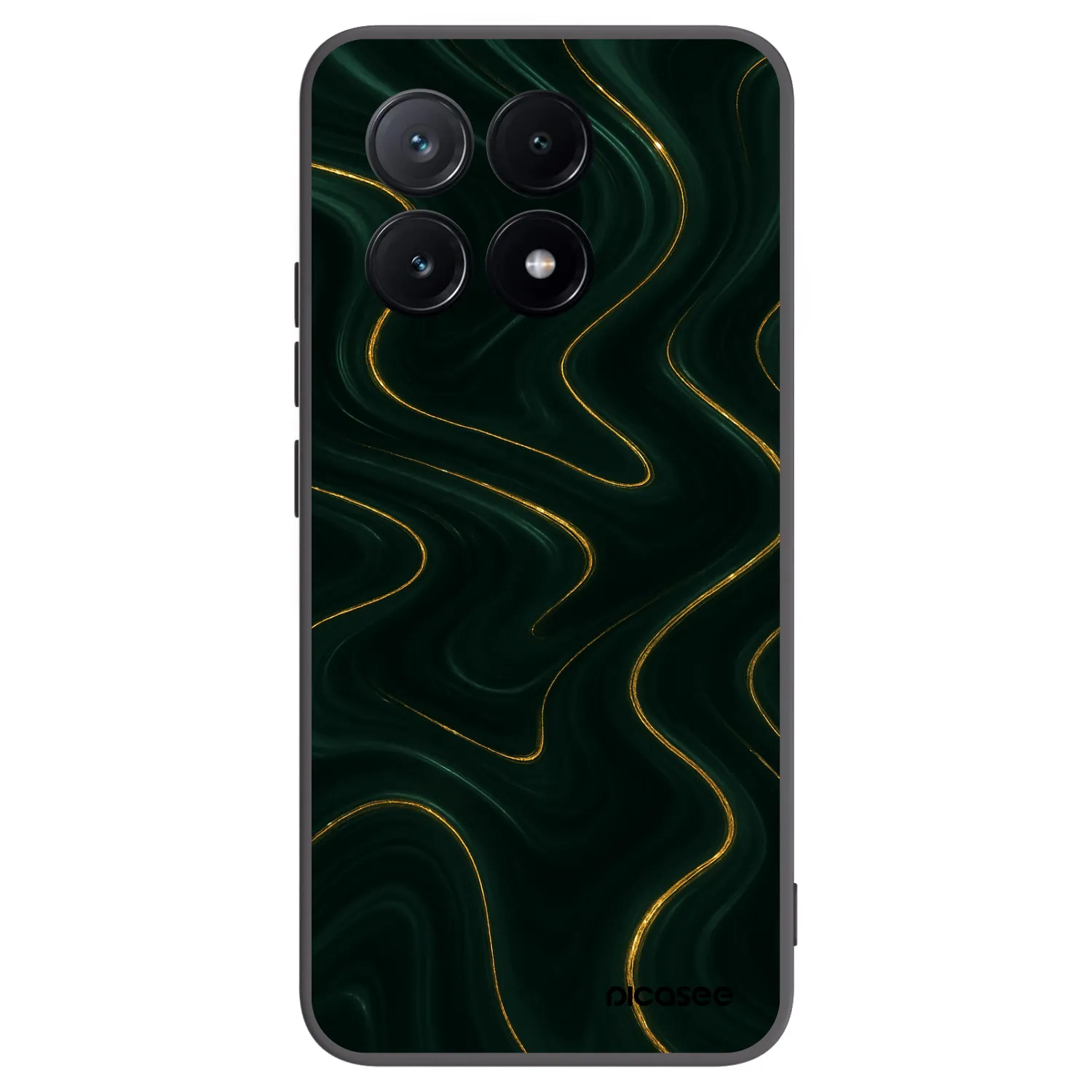 Picasee silikonski črni ovitek za Xiaomi Poco X6 Pro - Vawes