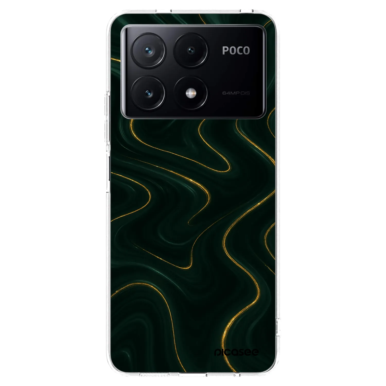 Picasee silikonski prozorni ovitek za Xiaomi Poco X6 Pro - Vawes
