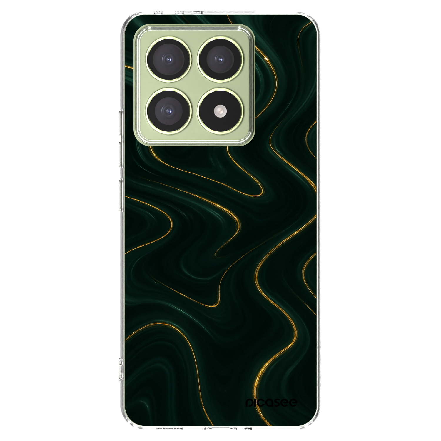 Picasee silikonski prozorni ovitek za Xiaomi 14T - Vawes