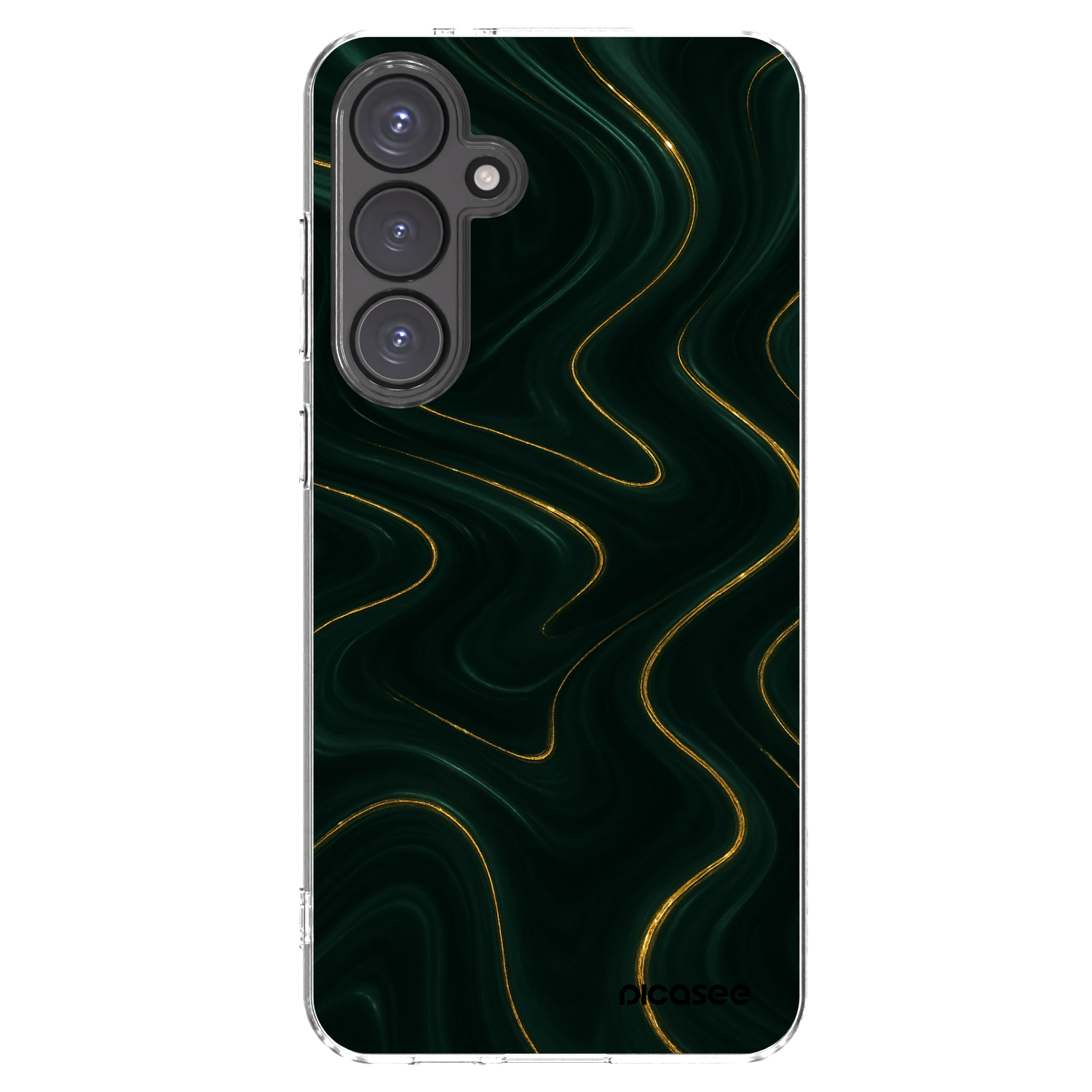 Picasee silikonski prozorni ovitek za Samsung Galaxy S24 FE S721B - Vawes