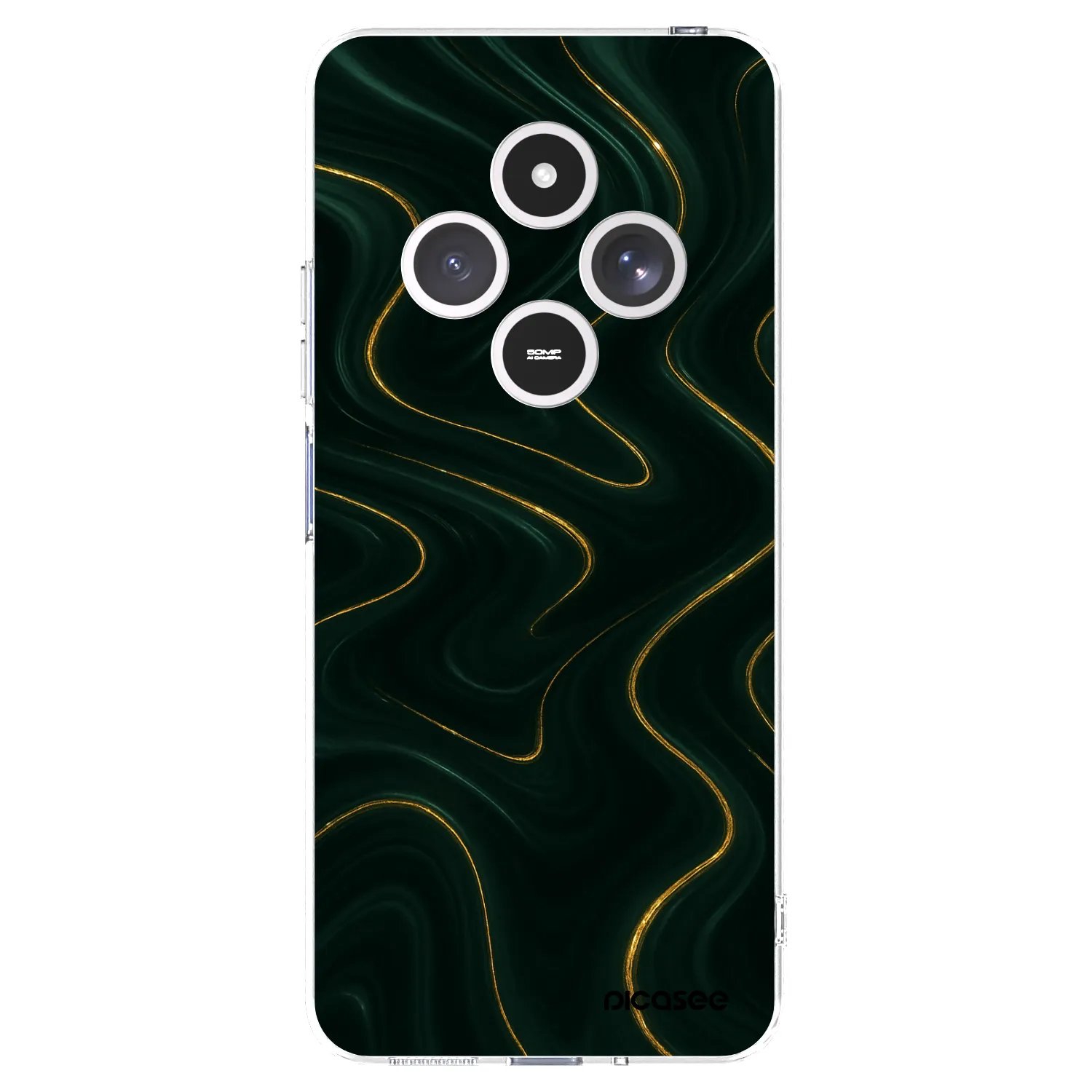 Picasee silikonski prozorni ovitek za Xiaomi Redmi 14C - Vawes