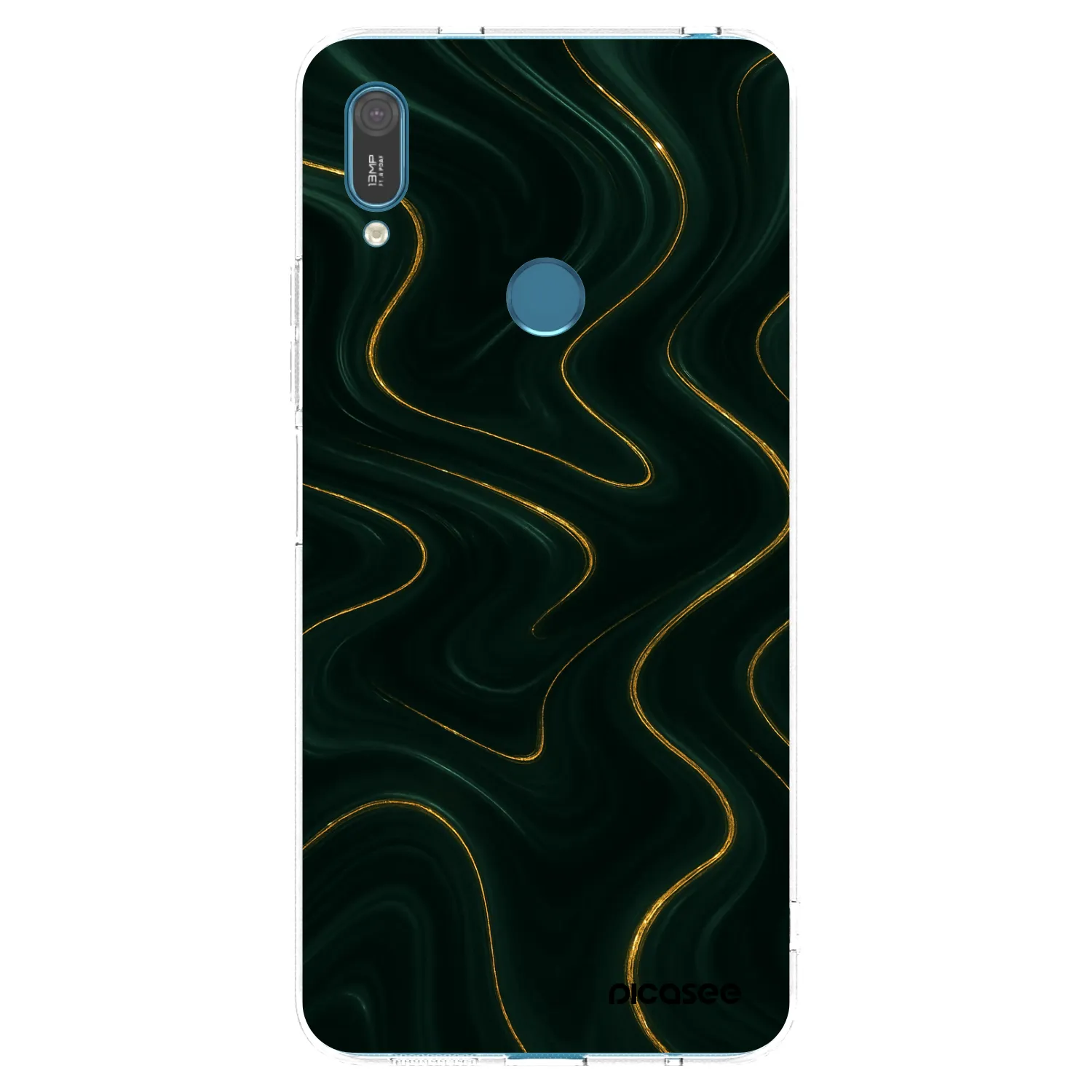 Picasee silikonski prozorni ovitek za Huawei Y7 2019 - Vawes