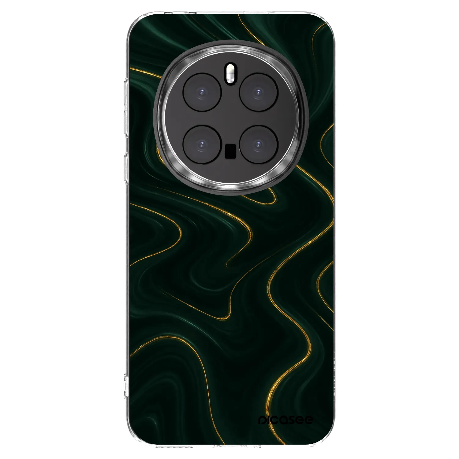 Picasee silikonski prozorni ovitek za Honor Magic7 Pro 5G - Vawes