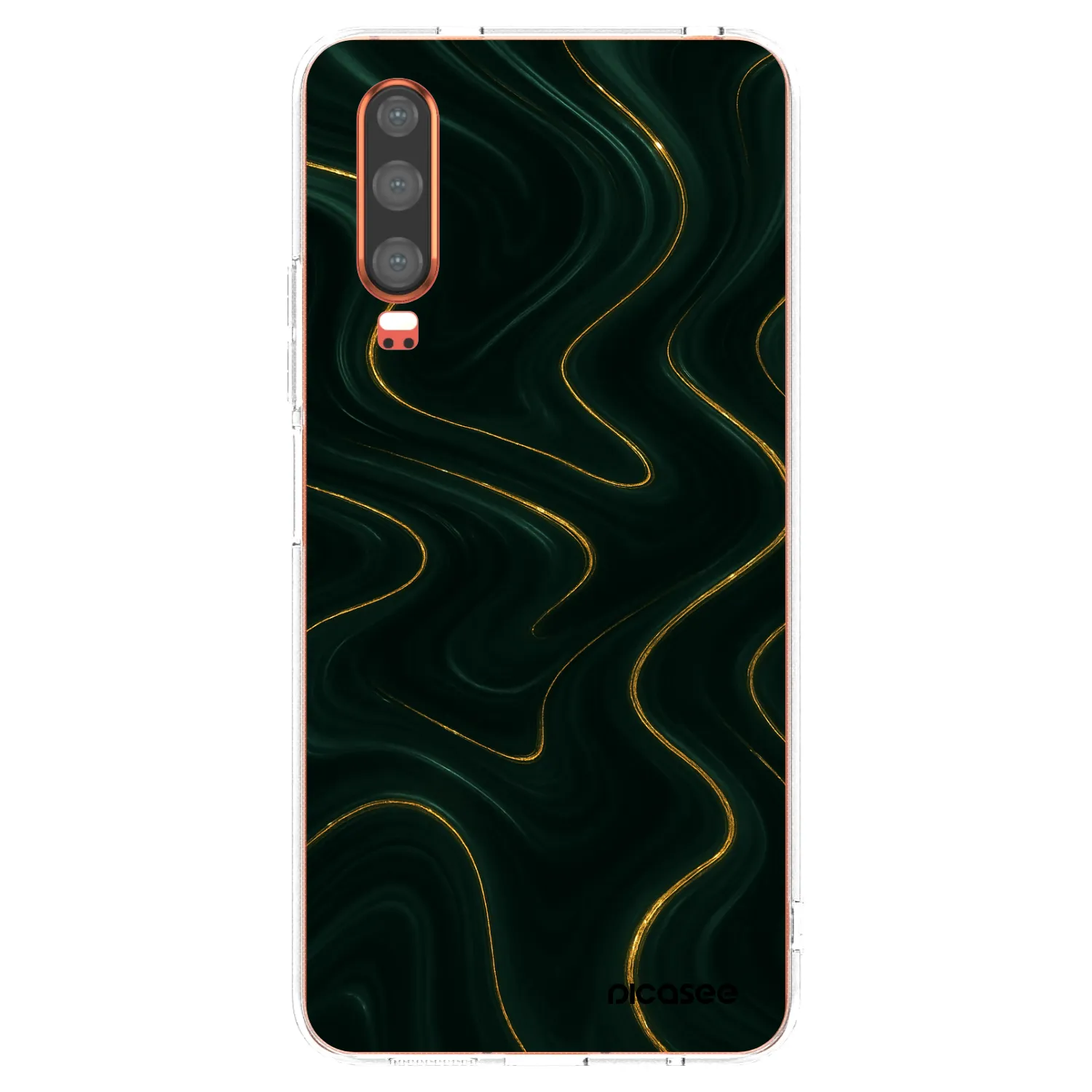 Picasee silikonski prozorni ovitek za Huawei P30 - Vawes