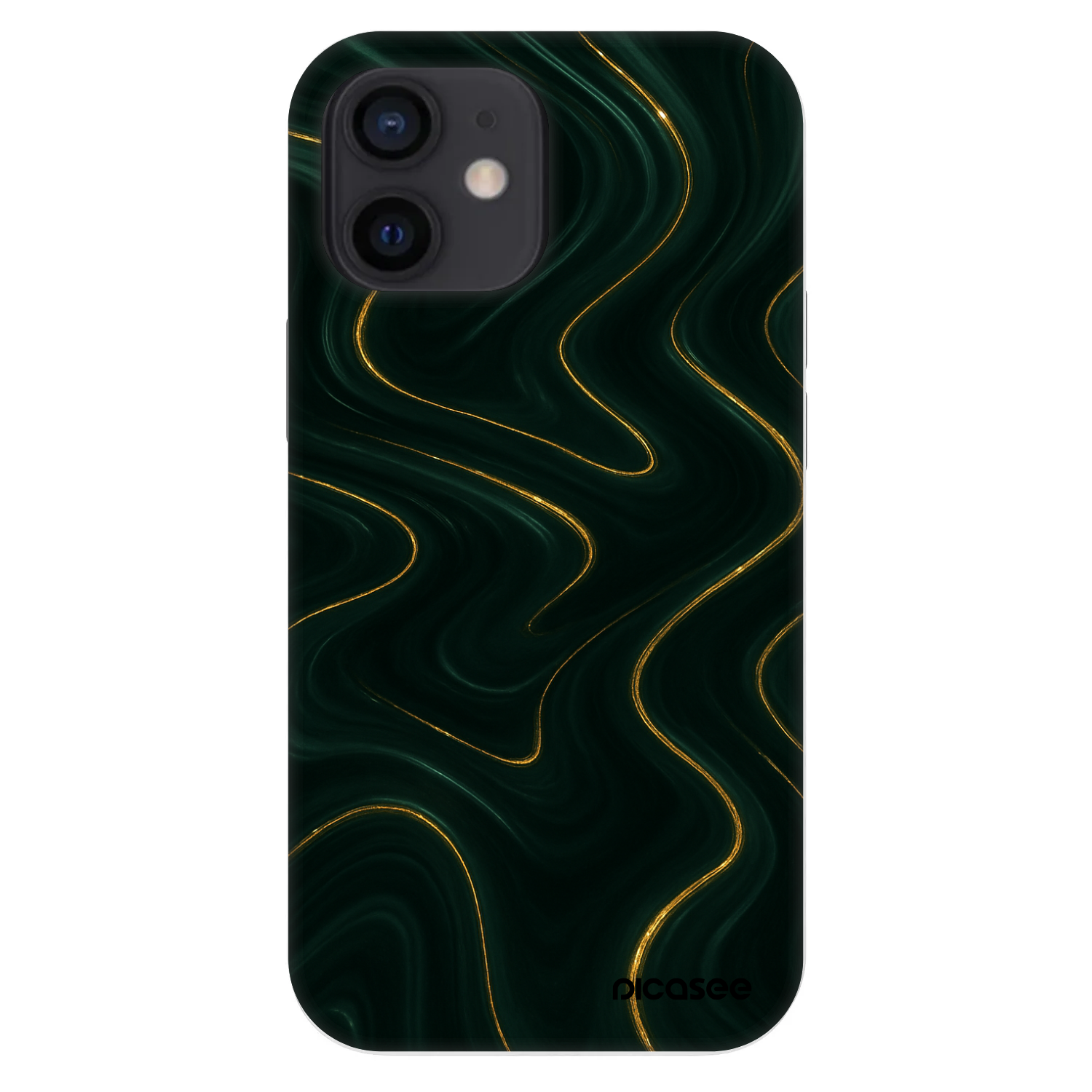 Picasee Fashion Case za Apple iPhone 12 mini - Vawes