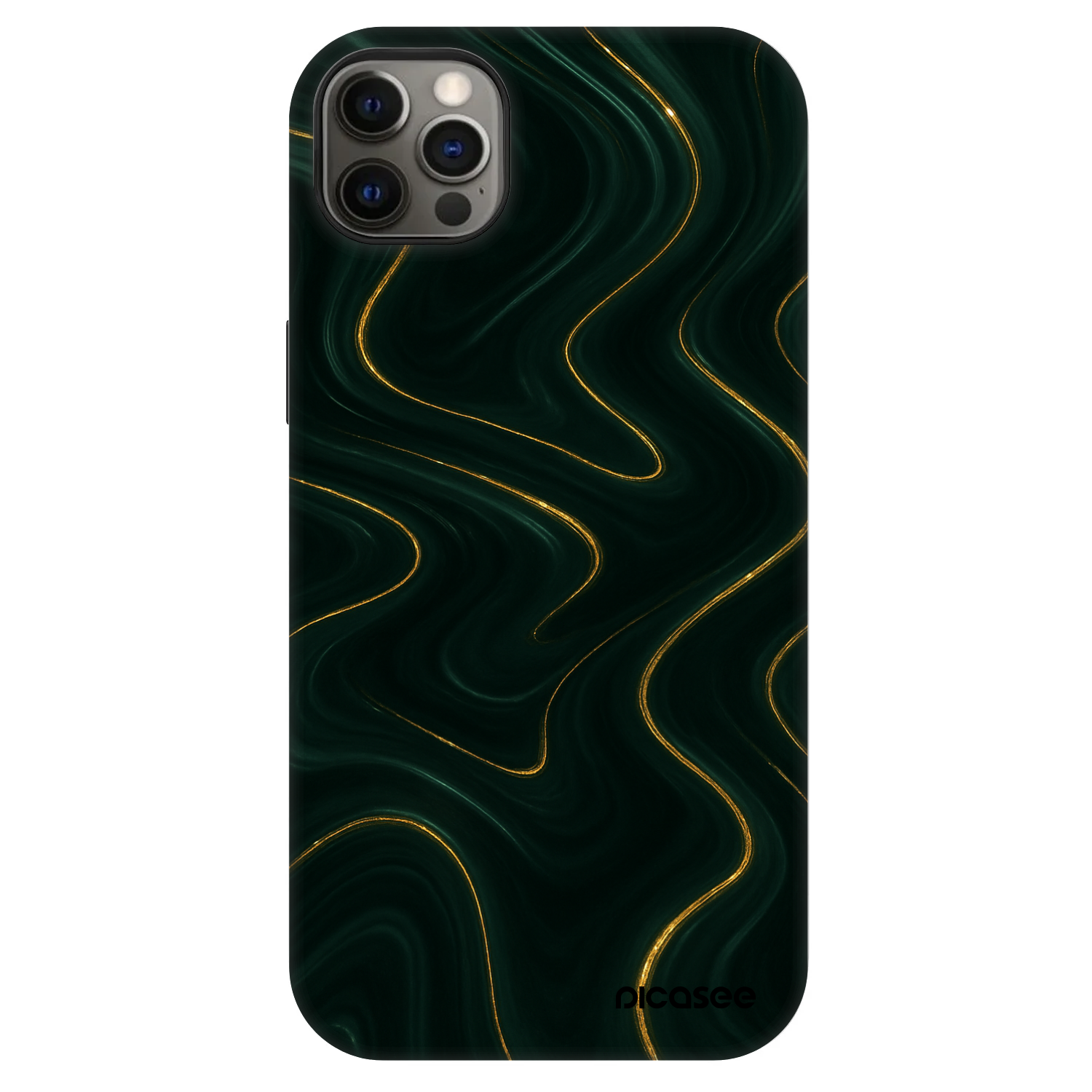 Picasee Fashion Case MagSafe za Apple iPhone 12 Pro Max - Vawes
