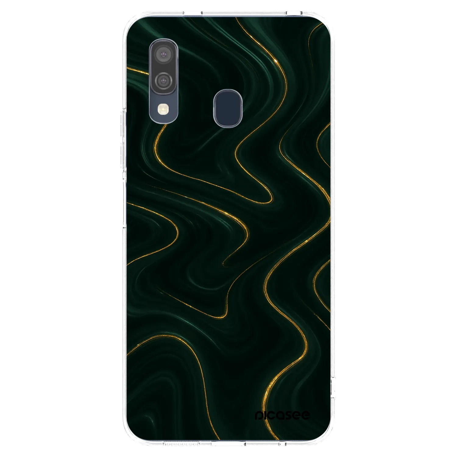 Picasee silikonski prozorni ovitek za Samsung Galaxy A40 A405F - Vawes