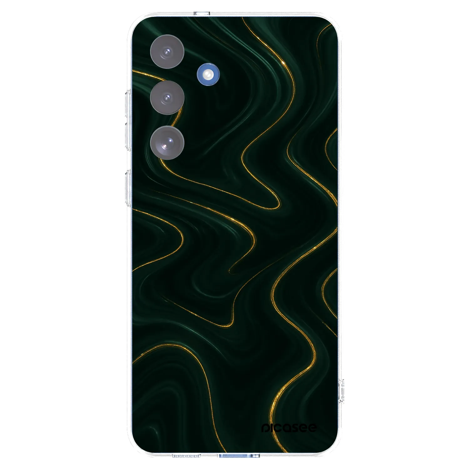 Picasee silikonski prozorni ovitek za Samsung Galaxy S25 FE 5G - Vawes