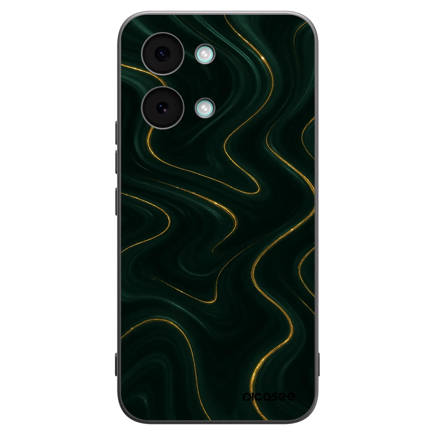 Picasee silikonski črni ovitek za Xiaomi Poco X8 Pro Max - Vawes