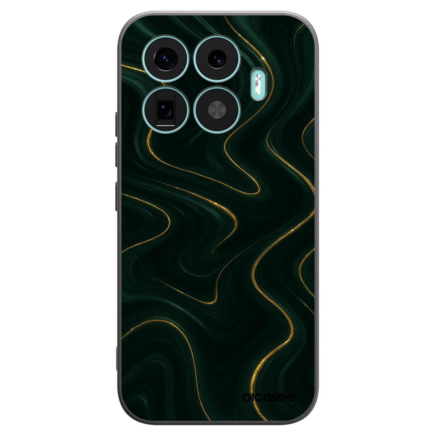 Picasee silikonski črni ovitek za Xiaomi 17T - Vawes
