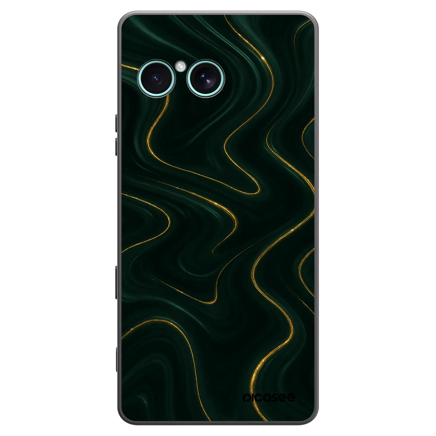 Picasee silikonski črni ovitek za Sony Xperia 10 VII - Vawes