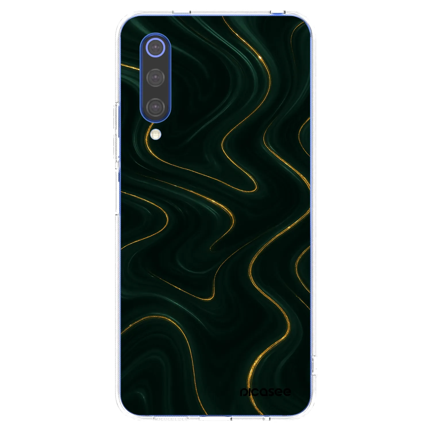 Picasee silikonski prozorni ovitek za Xiaomi Mi 9 SE - Vawes