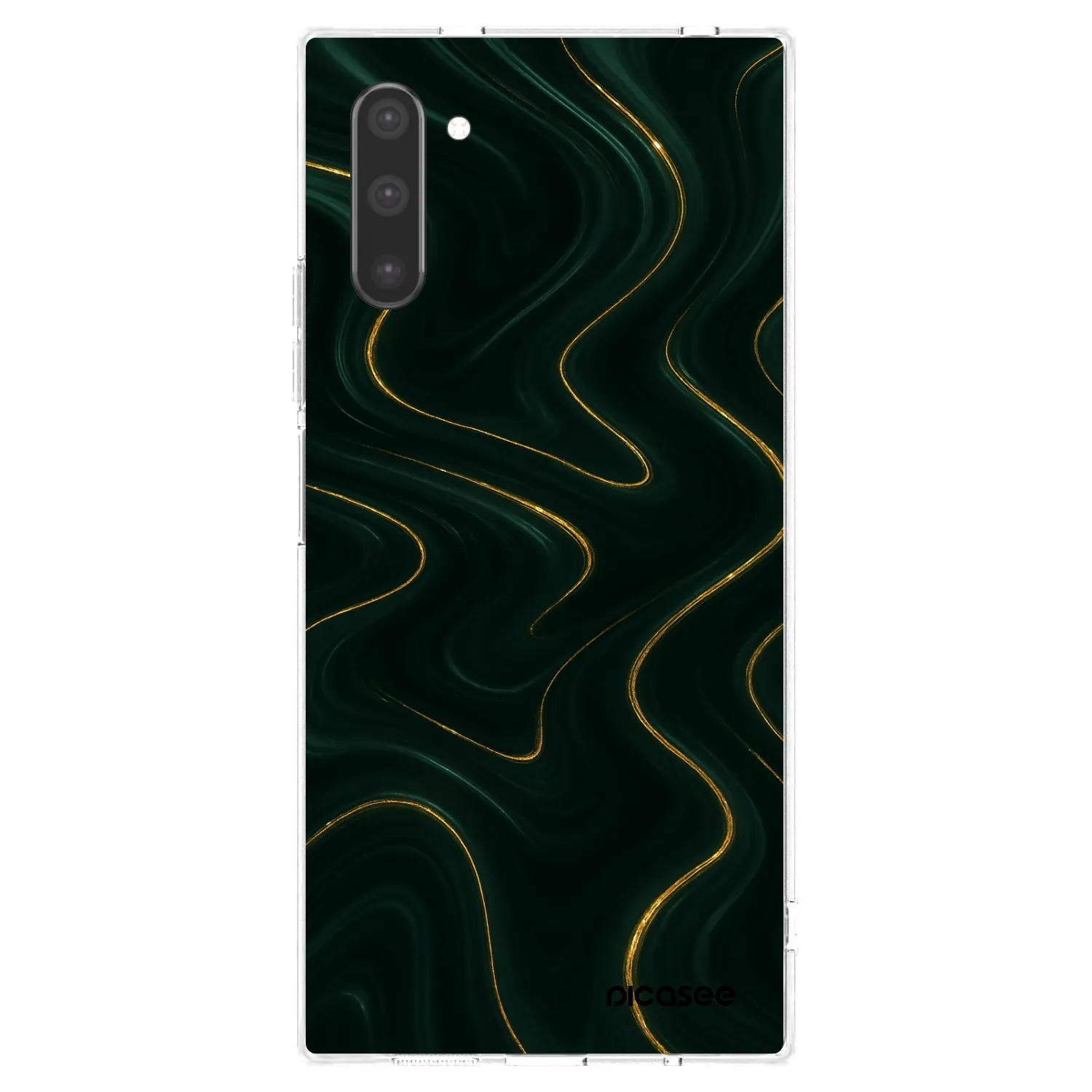 Picasee silikonski prozorni ovitek za Samsung Galaxy Note 10 N970F - Vawes