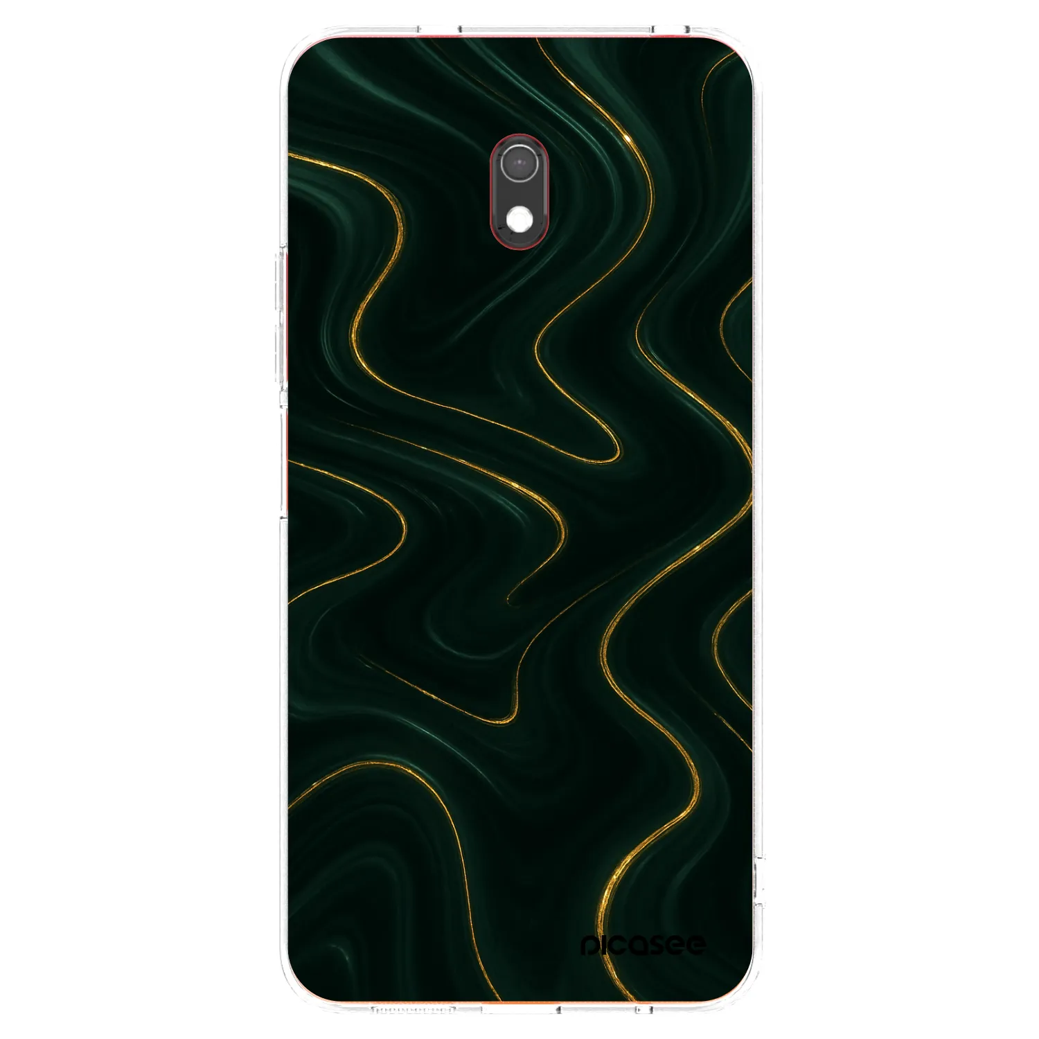 Picasee silikonski prozorni ovitek za Xiaomi Redmi 8A - Vawes