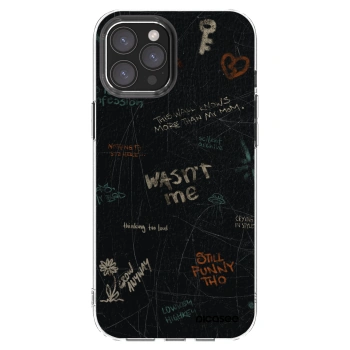 Picasee silikonski prozorni ovitek za Apple iPhone 12 Pro Max - CONFESSION