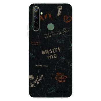 Picasee silikonski prozorni ovitek za Realme 6i - CONFESSION