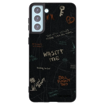Picasee silikonski črni ovitek za Samsung Galaxy S21+ 5G G996F - CONFESSION