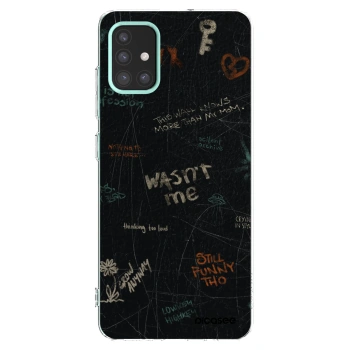 Picasee silikonski prozorni ovitek za Samsung Galaxy M31s - CONFESSION