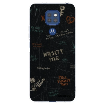 Picasee silikonski prozorni ovitek za Motorola Moto G9 Play - CONFESSION