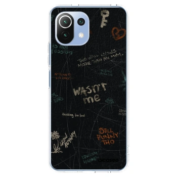 Picasee silikonski prozorni ovitek za Xiaomi Mi 11 Lite - CONFESSION