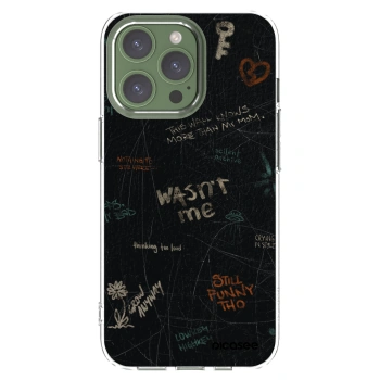 Picasee silikonski prozorni ovitek za Apple iPhone 13 Pro - CONFESSION