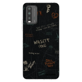 Picasee silikonski črni ovitek za Xiaomi Redmi 9T - CONFESSION