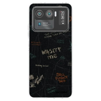Picasee silikonski prozorni ovitek za Xiaomi Mi 11 Ultra - CONFESSION