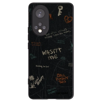 Picasee silikonski črni ovitek za Huawei Nova 9 - CONFESSION