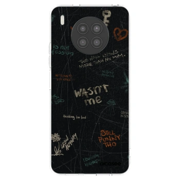 Picasee silikonski prozorni ovitek za Huawei Nova 8i - CONFESSION