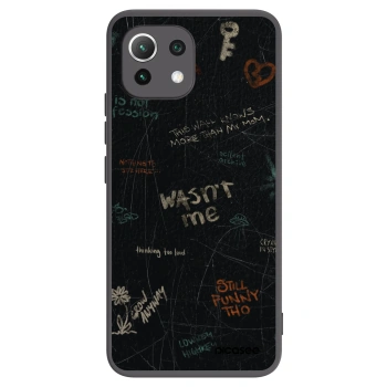 Picasee silikonski črni ovitek za Xiaomi 11 Lite 5G NE - CONFESSION