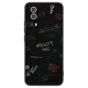 Picasee silikonski črni ovitek za Vivo Y72 5G - CONFESSION