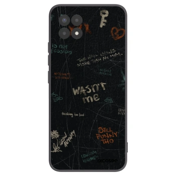 Picasee silikonski črni ovitek za Realme 8i - CONFESSION