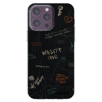 Picasee silikonski prozorni ovitek za Apple iPhone 14 Pro Max - CONFESSION