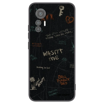 Picasee silikonski črni ovitek za Xiaomi 12 Lite - CONFESSION