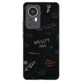 Picasee silikonski črni ovitek za Xiaomi 12T Pro - CONFESSION