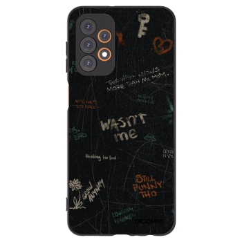 Picasee silikonski črni ovitek za Samsung Galaxy A23 A236B 5G - CONFESSION