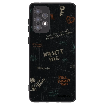 Picasee silikonski črni ovitek za Samsung Galaxy A73 5G - CONFESSION