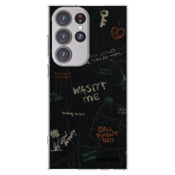 Picasee silikonski prozorni ovitek za Samsung Galaxy S23 Ultra 5G - CONFESSION