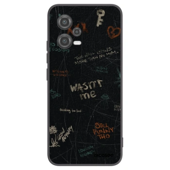 Picasee silikonski črni ovitek za Xiaomi Poco X5 - CONFESSION