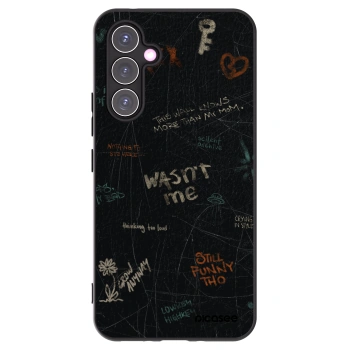 Picasee silikonski črni ovitek za Samsung Galaxy A54 5G A546B - CONFESSION