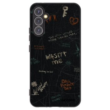 Picasee silikonski črni ovitek za Samsung Galaxy A34 5G A346B - CONFESSION