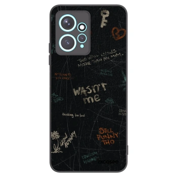 Picasee silikonski črni ovitek za Xiaomi Redmi Note 12 4G - CONFESSION
