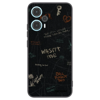 Picasee silikonski črni ovitek za Xiaomi Poco F5 - CONFESSION