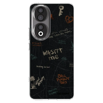 Picasee silikonski prozorni ovitek za Honor 90 5G - CONFESSION