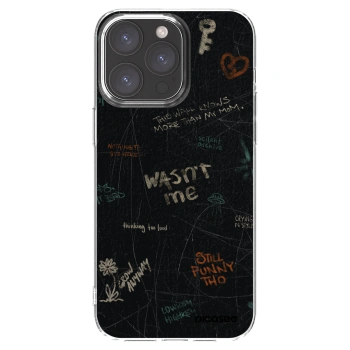 Picasee silikonski prozorni ovitek za Apple iPhone 15 Pro Max - CONFESSION