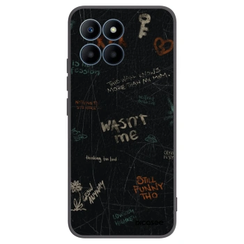 Picasee silikonski črni ovitek za Honor 70 Lite - CONFESSION