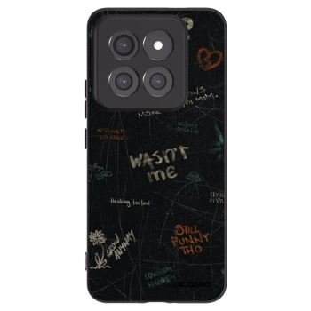 Picasee silikonski črni ovitek za Xiaomi 14 Pro - CONFESSION