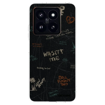 Picasee silikonski prozorni ovitek za Xiaomi 14 Pro - CONFESSION